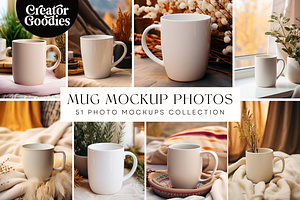 Cozy Mugs - Mug Mockup Collection