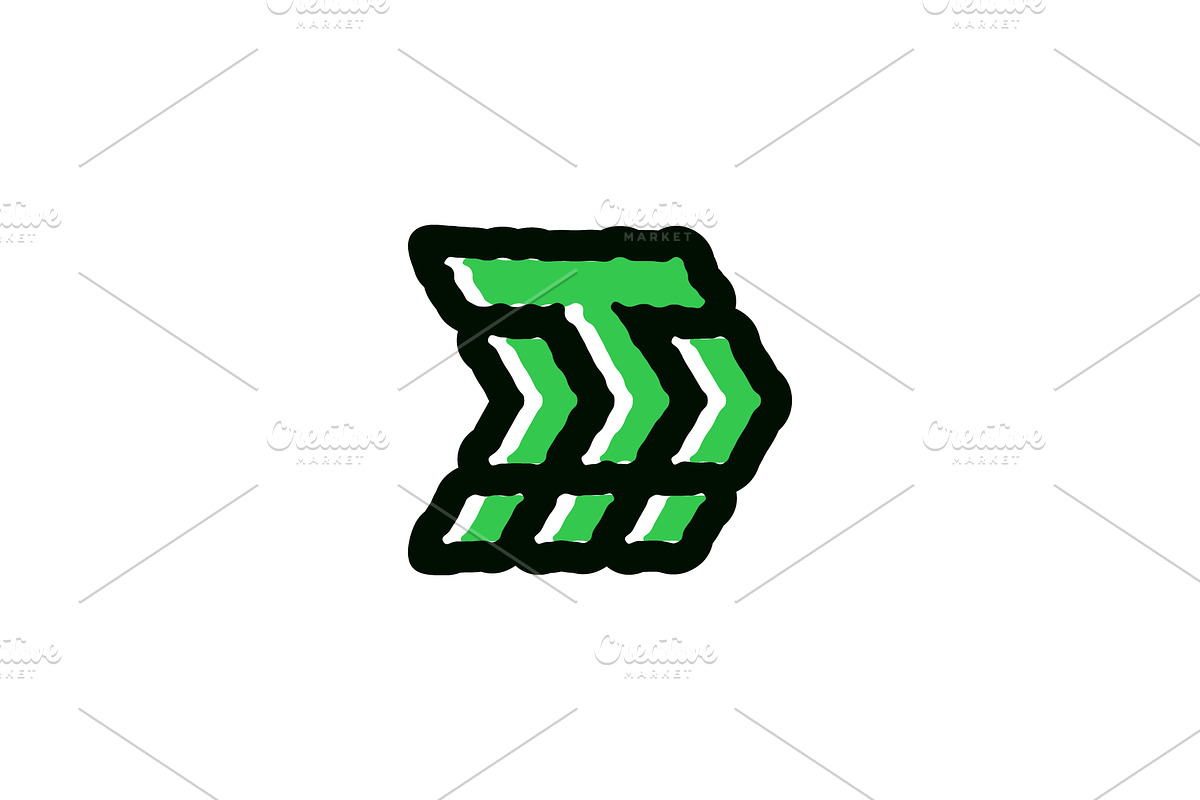 letter T tire track logo, a Branding & Logo Template by Rasagama Studio