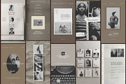 Brown Editorial Instagram Template, a Social Media Template by And Done Studio (Thumbnail 4 of 8)
