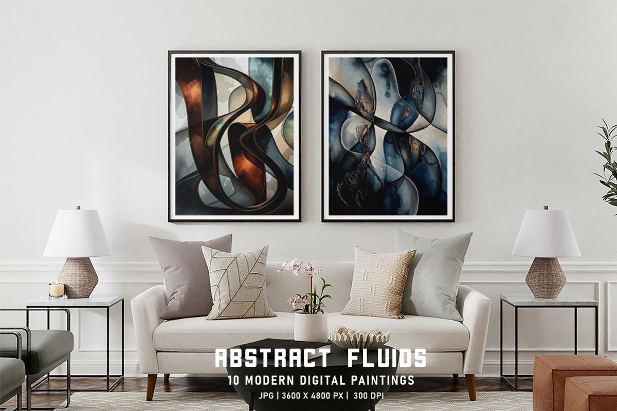 Abstract Fluids, a Decorative Illustration by Digital Art Creations (Photo 3 of 5)