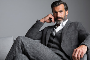 Confident mature businessman, a Person Photo by MistyDay