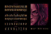 Gothica Sanctora Typeface, a Blackletter Font by alit design (Thumbnail 16 of 18)