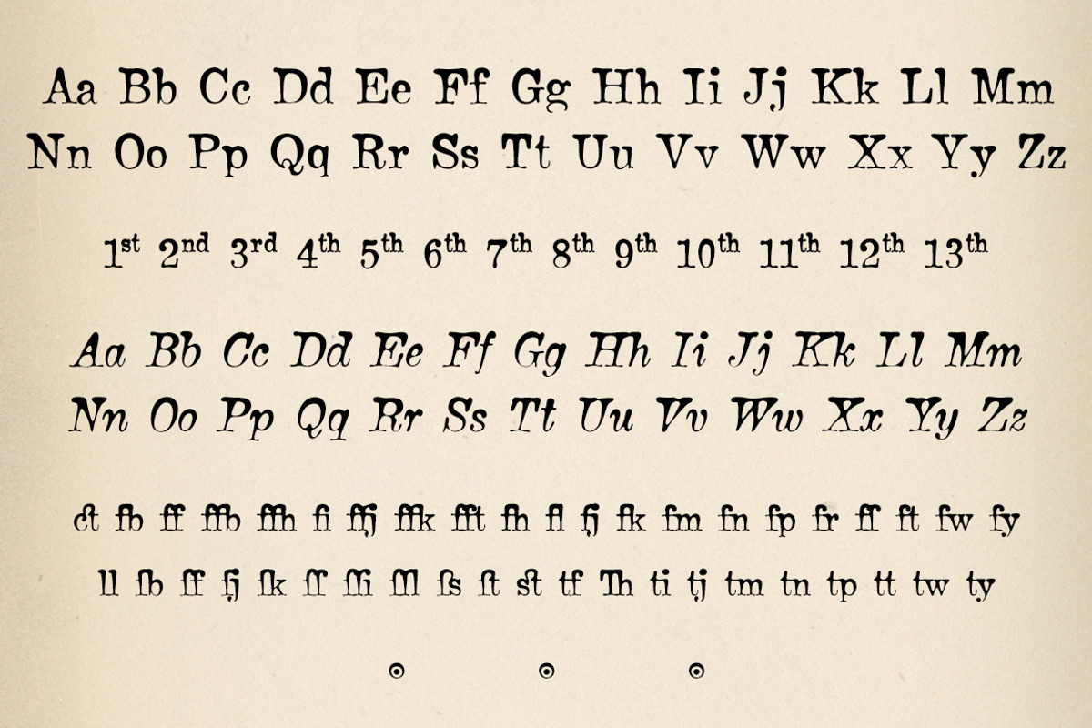 Bonsai, a top-heavy serif family preview 2
