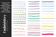 Fiber Art Brushes for Procreate, a Brush Add-On by AJ Brushes (Thumbnail 5 of 10)