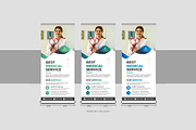 Medical roll up banner bundle, a Stationery Template by Pavel_design (Thumbnail 10 of 11)
