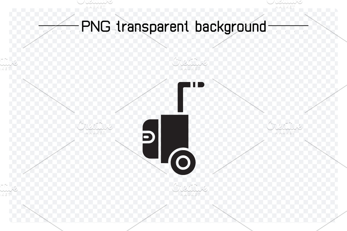 Suitcase and Travel Bag Icons, a Solid Icon by Designfour (Photo 3 of 7)