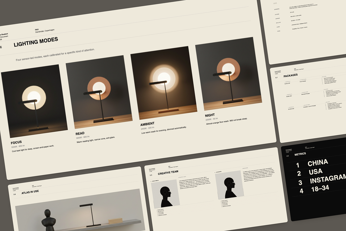 Minimal Brand Pitch Deck Template, a Presentation Template by Oday Noon (Photo 5 of 23)