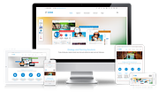 Responsive joomla template ZT Zone, a Websites & App Template by zootemplate (Thumbnail 1 of 2)