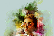 Watercolor Portrait Art, an Action Add-On by MRI STUDIO (Thumbnail 3 of 15)