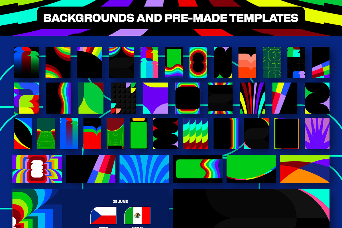 World Cup 2026 Graphics Mega Pack, a Sport Illustration by Lunarts Studio (Photo 9 of 10)