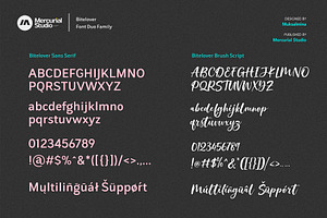 Bitelover - Font Duo