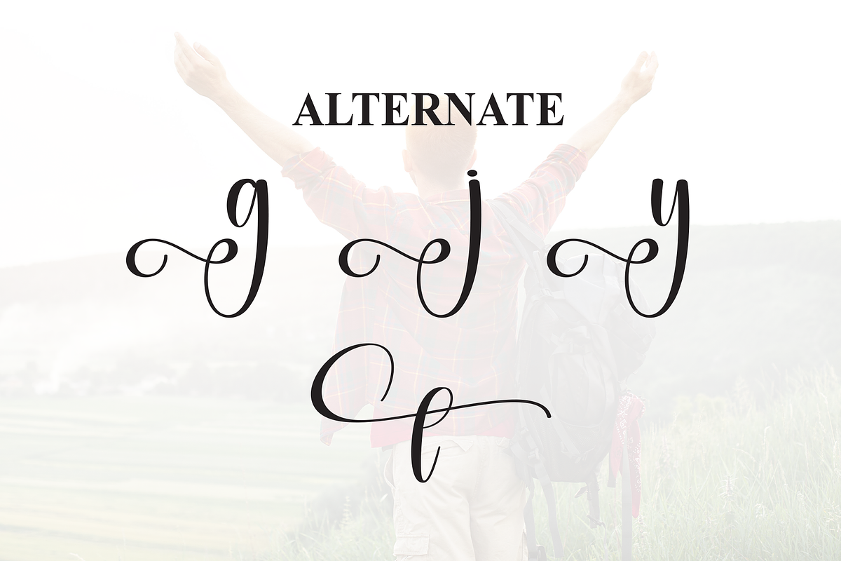 Greathing | Script Font, a Handwritten Font by Scratchones (Photo 8 of 9)