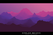 Worlds Beyond 6 Backgrounds, an Illustration by GarryKillian (Thumbnail 4 of 7)