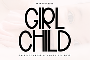 Girl Child, a Serif Font by InermediaSTUDIO (Thumbnail 1 of 7)