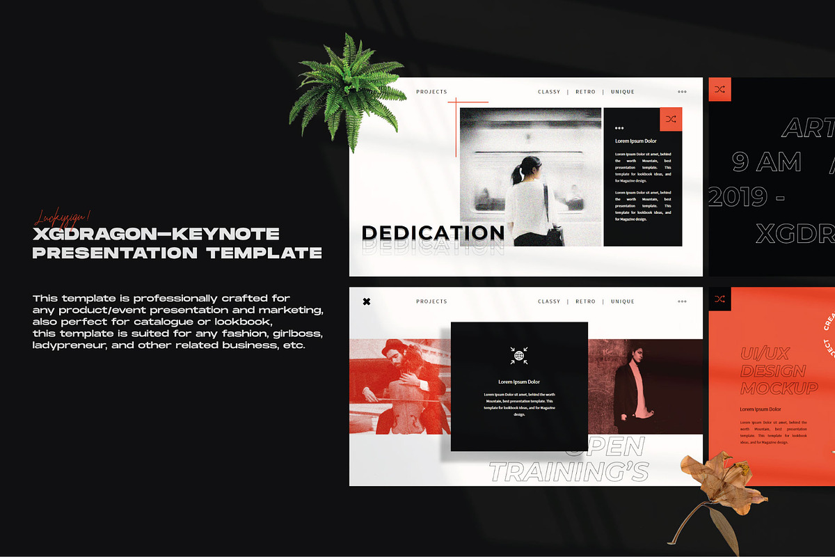 XGdragon Googleslide Template, a Presentation Template by Rocket Template (Photo 12 of 14)
