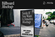 Billboard Outdoor Mockup, an Advertising Mockup by Simetrica Labs (Thumbnail 1 of 3)