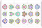 Colorful Mandala, a Decorative Illustration by 611 Studio (Thumbnail 3 of 4)