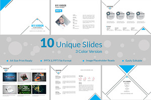 Corporate CV PowerPoint Tamplate, a Presentation Template by MRI STUDIO