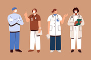 Doctors, medic workers, clinic staff, a Healthcare Illustration by Good Studio (Thumbnail 2 of 7)