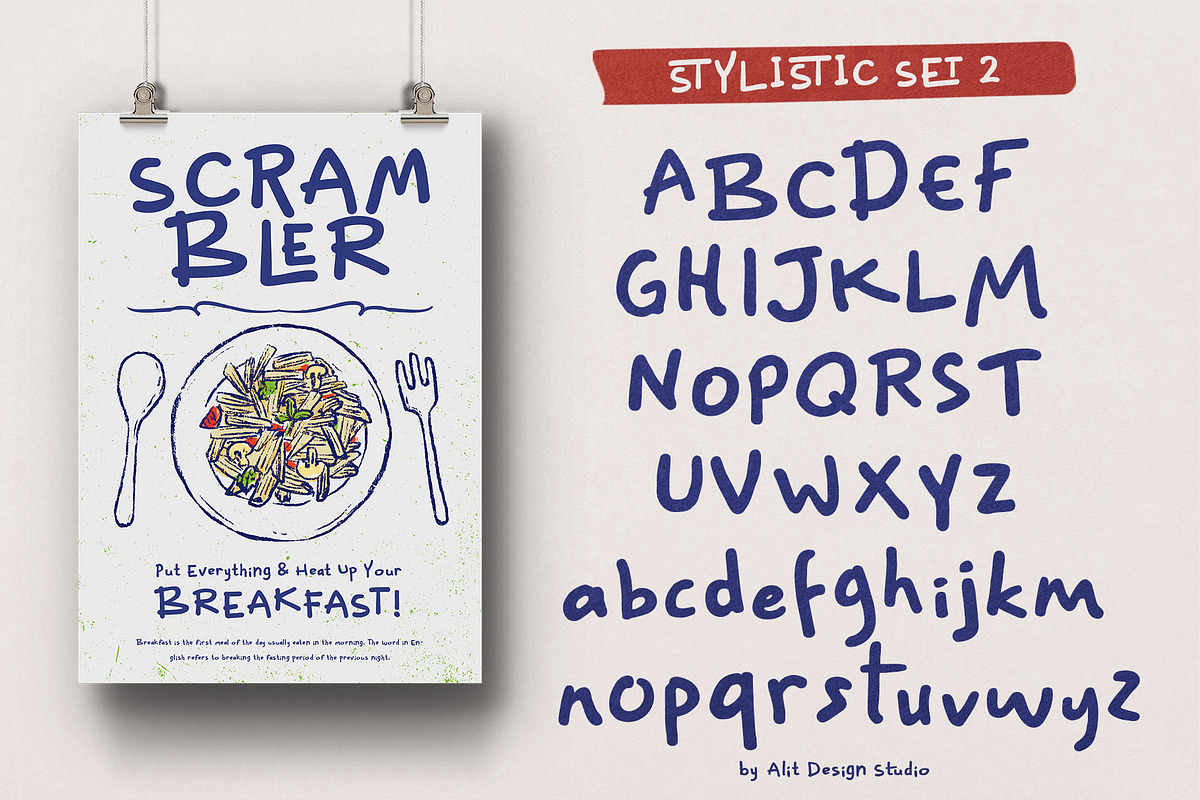 Lobster Fugu Font, a Handwritten Font by alit design (Photo 5 of 15)