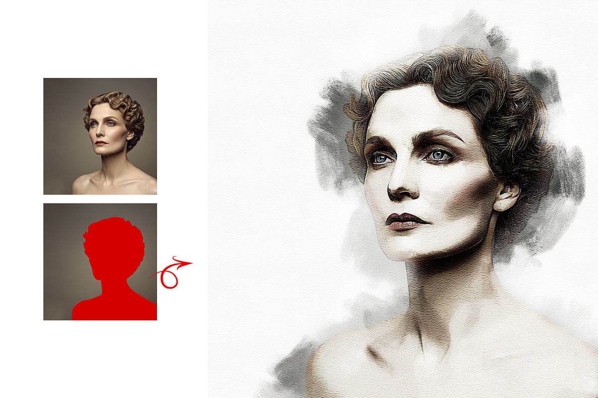 Watercolor Advanced Art Action, an Action Add-On by MRI STUDIO (Photo 8 of 13)