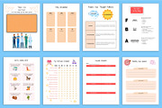 CBT Anxiety Workbook & Journal, a Print Template by Designmela01 (Thumbnail 6 of 8)