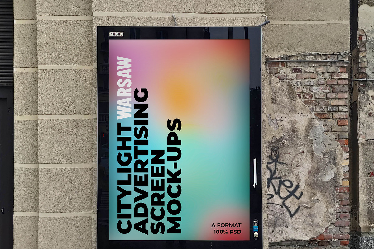 Outdoor Ad Screen Mockup 6, an Advertising Mockup by Graphic Shelter (Photo 6 of 9)