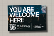 Modern Church Invite Card, a Card Template by JD Designs (Thumbnail 3 of 5)