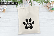 Snowflake Dog Paw Bundle, an Object Graphic by Irina Ostapenko (Thumbnail 3 of 3)