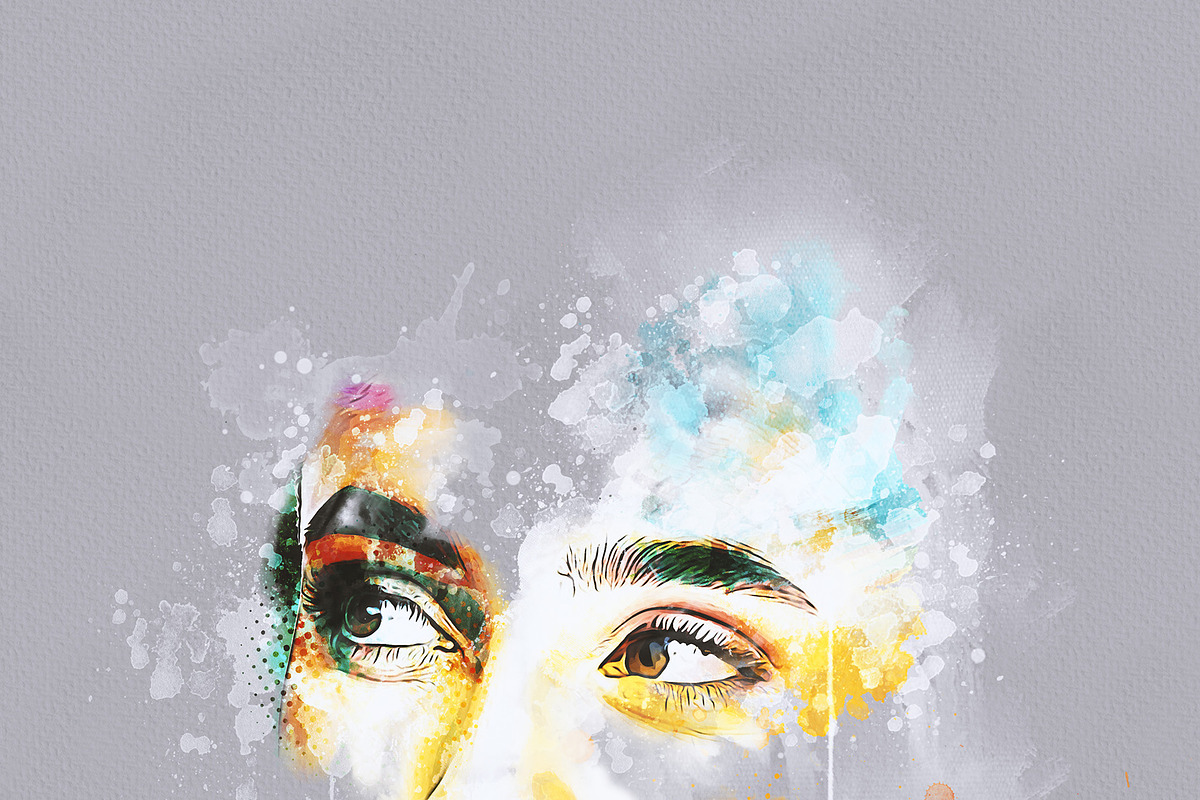 Watercolor Splash Art Photo Effect, an Action Add-On by MRI STUDIO (Photo 9 of 19)