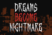 Lartzor Horror Display Font, a Handwritten Font by Maulana Creative (Thumbnail 4 of 7)