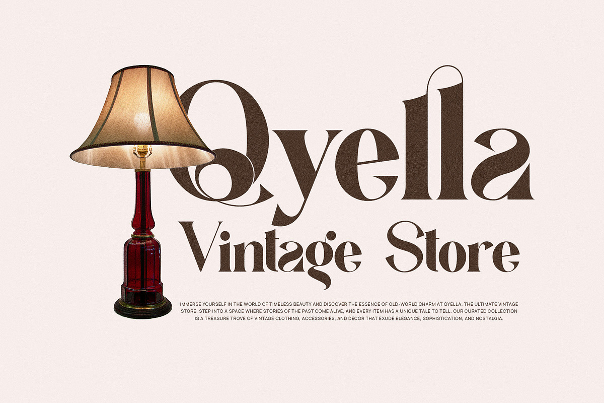 Ballgin Elegant Ligature Serif Font, a Serif Font by Perfectype (Photo 4 of 6)