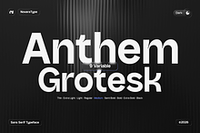 NV Anthem Grotesk – Grotesk Sans