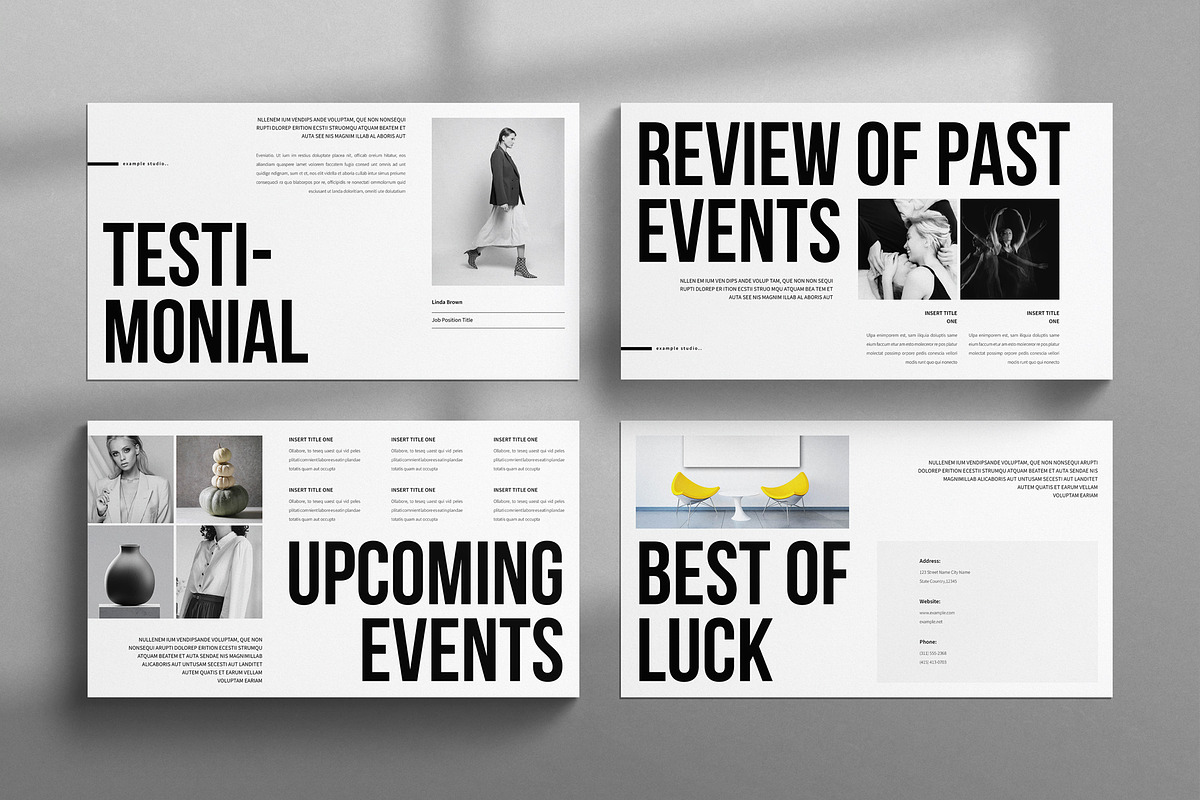 Newsletter Presentation Template, a Presentation Template by ...