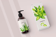 Cosmetic Ingredients Watercolor set, a Healthcare Illustration by Volha Studio (Thumbnail 10 of 19)