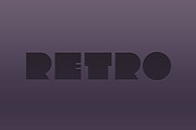 Subtle Pressed Text for Photoshop, a Layer Style Add-On by Creativenauts (Thumbnail 1 of 4)