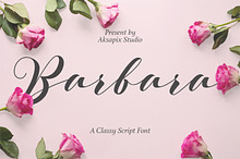 Barbara - A Classy Script Font