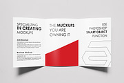 A4 or A5 Trifold Mockups, a Print Template by resumetemplathttps://d3es (Thumbnail 4 of 11)