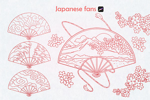 Japanese Tattoo Procreate Bundle