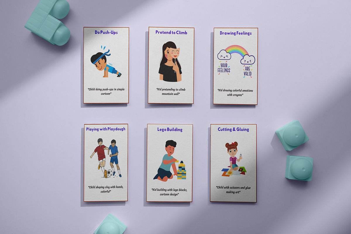 100 Coping Skills Flashcards for Kids preview 7