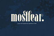 Mostfear for Elegant Vintage Logo, a Serif Font by ilhamtaro (Thumbnail 1 of 10)