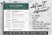 Teacher Resume Template / Teacher CV, a Resume Template by LevelUpResume (Thumbnail 4 of 5)
