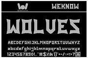 Panther Font, a Font by weknow (Thumbnail 2 of 5)