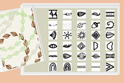 Boho chic design brushes Early bird, a Brush Add-On by Big Bundles Shop (Thumbnail 12 of 36)