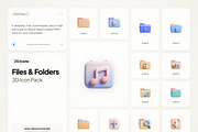 3D File & Folder Icons, an Emoji Icon by River Visual (Thumbnail 1 of 5)