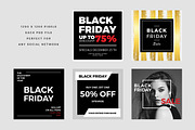 Ultimate Black Friday Social Media, a Social Media Template by MinimalStudioCo (Thumbnail 24 of 67)