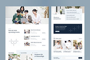 Senior High School Website, an UI Kit Template by peterdraw (Thumbnail 3 of 9)