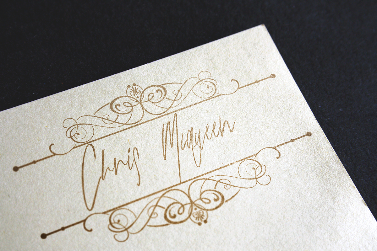Gold Mastey Artictic Brush Font preview 7
