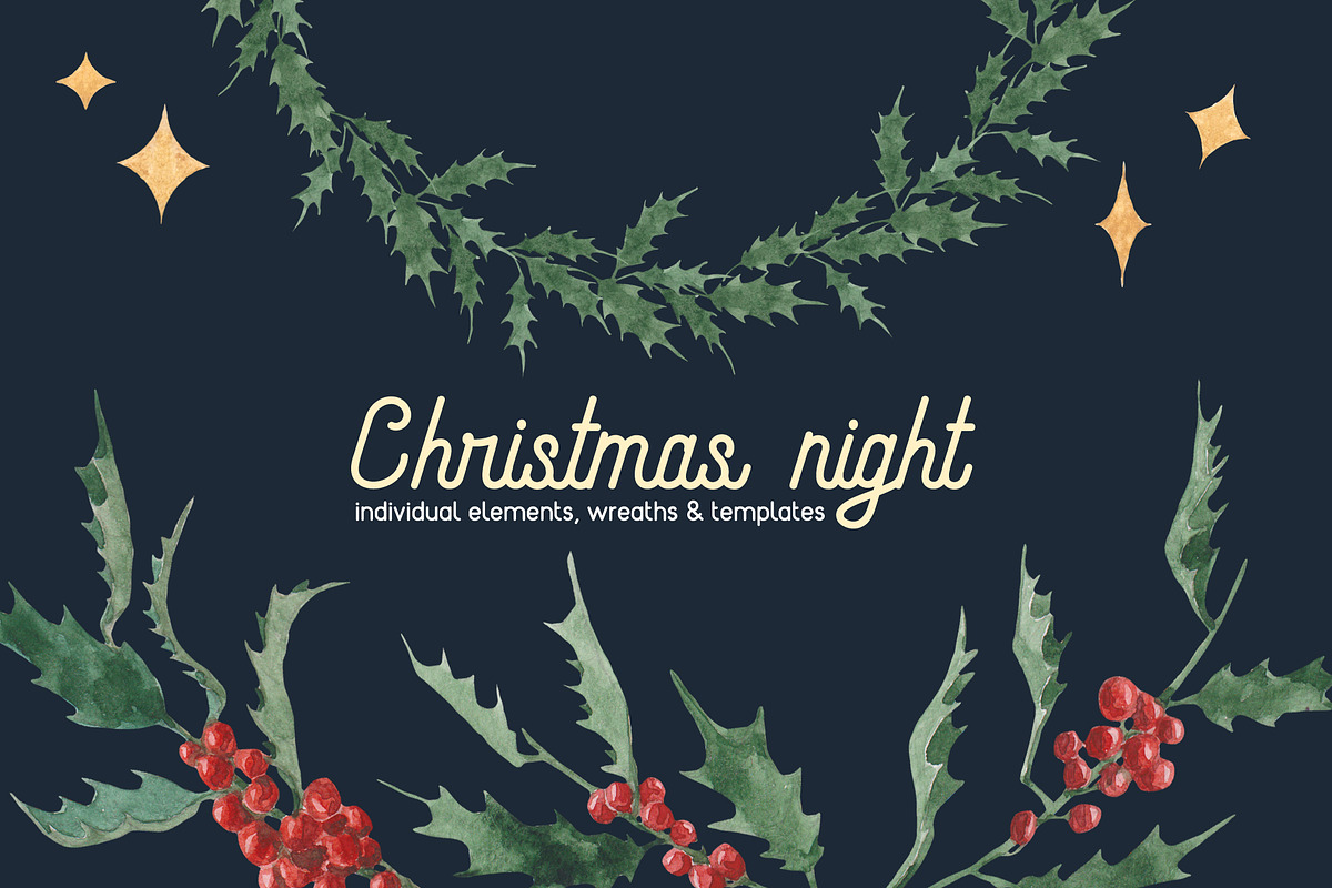 Christmas Night, an Illustration by Elisa Ursa (Photo 1 of 5)
