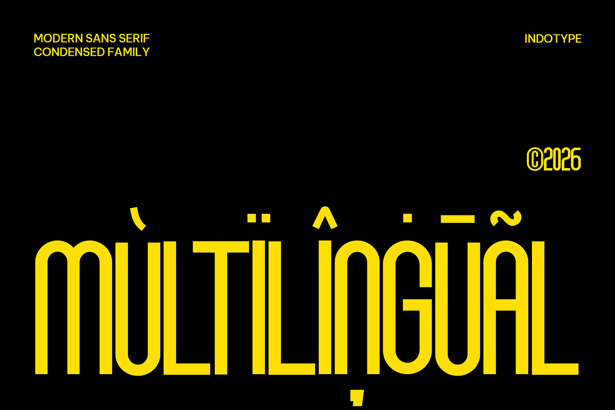 Sanqorh - Condensed Typeface Family, a Sans Serif Font by Indotype Foundry (Photo 5 of 10)